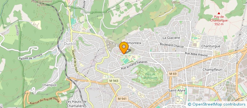 localisation de l'entreprise MONSIEUR CHRISTOPHE FOUCAULT  CLERMONT-FERRAND