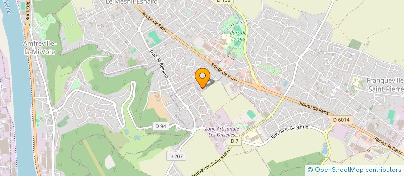 localisation de l'entreprise MONSIEUR CHRISTOPHE FOUCHER  LE MESNIL-ESNARD