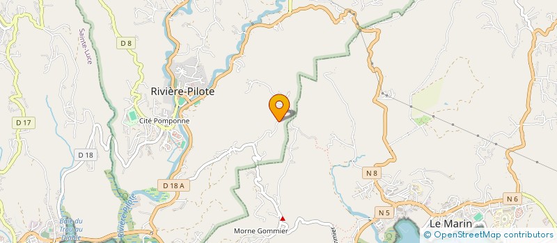 localisation de l'entreprise MONSIEUR CHRISTOPHE FOULONGANI  RIVIERE-PILOTE