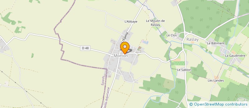 localisation de l'entreprise MONSIEUR CHRISTOPHE FOUQUET  SAINT-LEGER-DE-MONTBRILLAIS