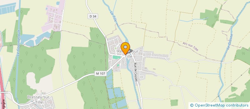 localisation de l'entreprise MONSIEUR CHRISTOPHE FOUQUIN à REMILLY-SUR-TILLE