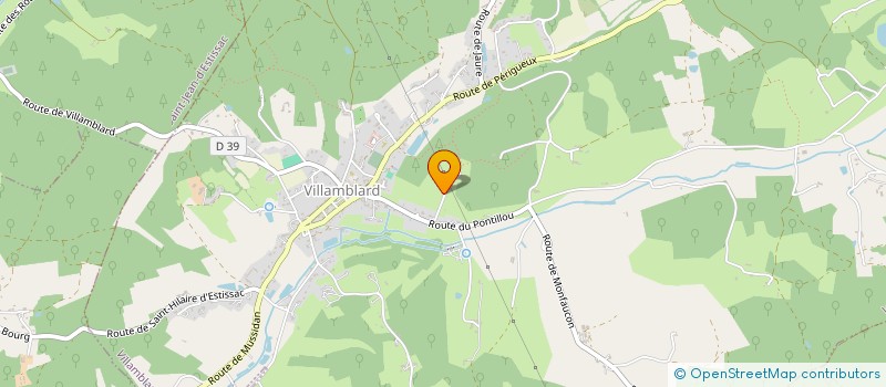 localisation de l'entreprise MONSIEUR CHRISTOPHE FOURLOUBEY  VILLAMBLARD