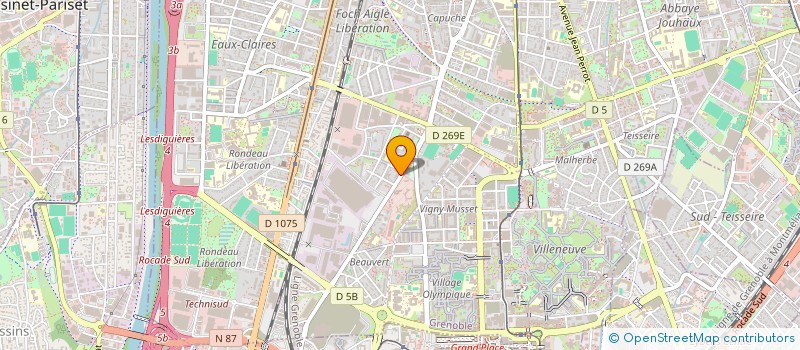 localisation de l'entreprise MONSIEUR CHRISTOPHE FOURNIE à GRENOBLE