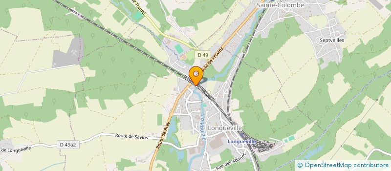 localisation de l'entreprise MONSIEUR CHRISTOPHE FOURTIER  LONGUEVILLE