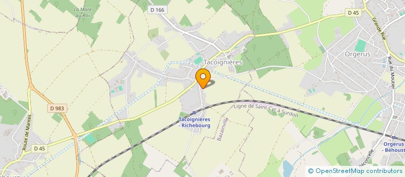 localisation de l'entreprise MONSIEUR CHRISTOPHE FRAIGNEAU  TACOIGNIERES