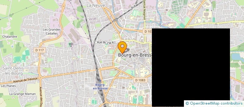 localisation de l'entreprise MONSIEUR CHRISTOPHE FRAINEAU à BOURG-EN-BRESSE