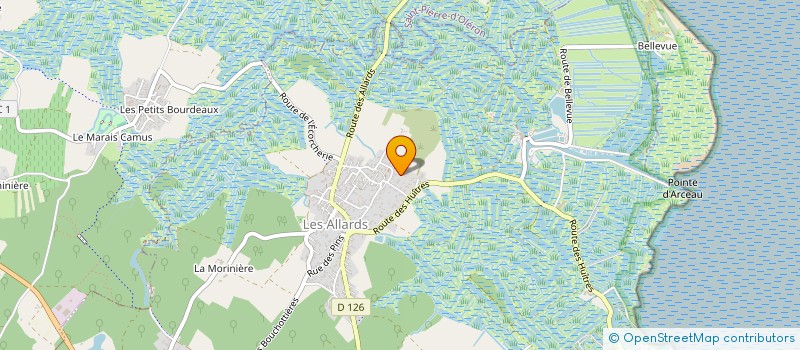 localisation de l'entreprise MONSIEUR CHRISTOPHE-FRANCIS BOUYER-MORIN  DOLUS D'OLERON