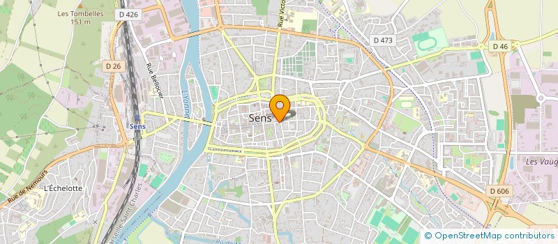 localisation de l'entreprise MONSIEUR CHRISTOPHE FRANKEWITZ à SENS