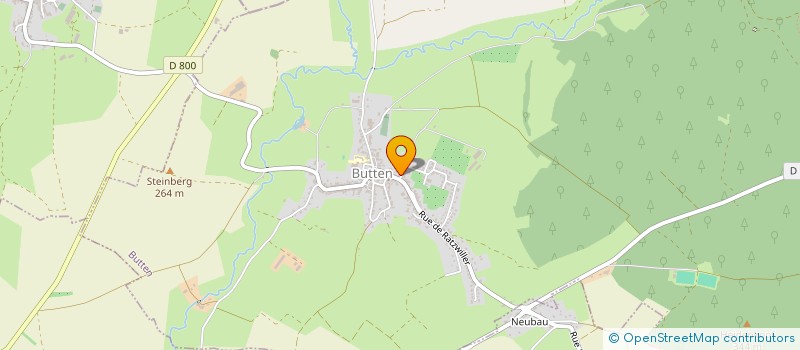 localisation de l'entreprise MONSIEUR CHRISTOPHE FRANTZ  BUTTEN