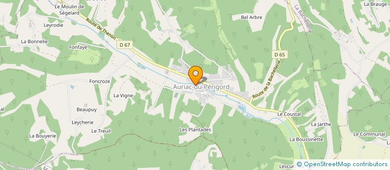 localisation de l'entreprise MONSIEUR CHRISTOPHE FRAYER à MONTIGNAC-LASCAUX