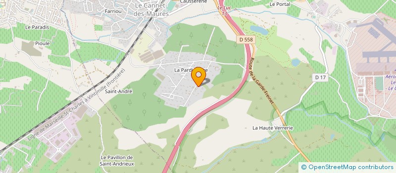 localisation de l'entreprise MONSIEUR CHRISTOPHE FRAYSSE à LE CANNET-DES-MAURES