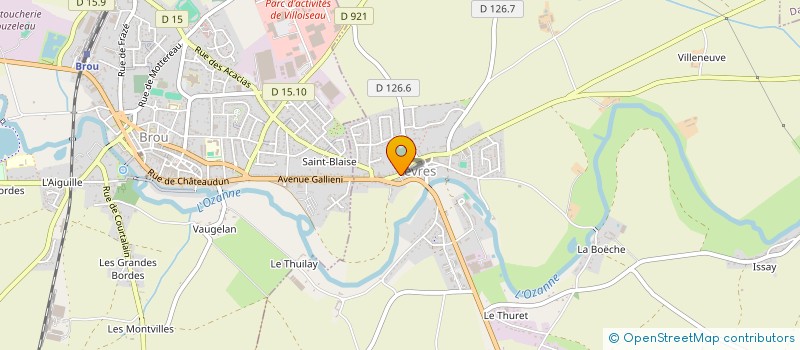 localisation de l'entreprise MONSIEUR CHRISTOPHE FRAZIER à YEVRES