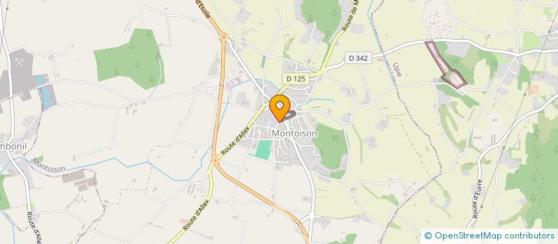 localisation de l'entreprise MONSIEUR CHRISTOPHE FRECHET  MONTOISON