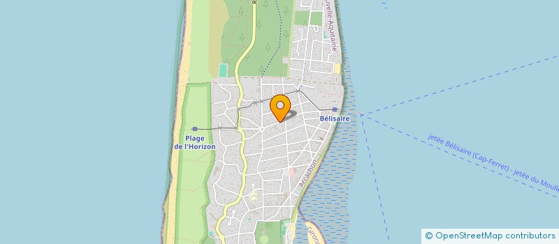 localisation de l'entreprise MONSIEUR CHRISTOPHE FREDIEU  LEGE-CAP-FERRET