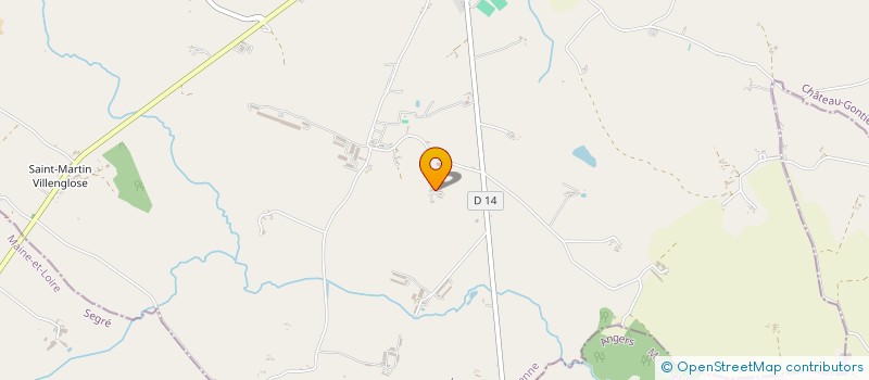 localisation de l'entreprise MONSIEUR CHRISTOPHE FREUSLON  BOUESSAY