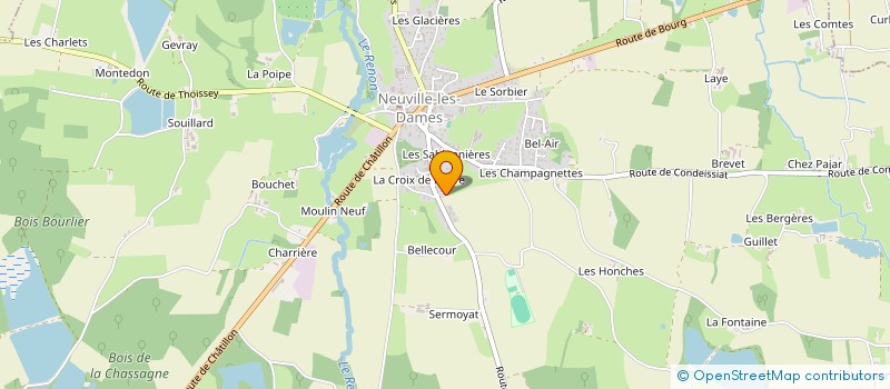 localisation de l'entreprise MONSIEUR CHRISTOPHE FRIEMANN  NEUVILLE-LES-DAMES