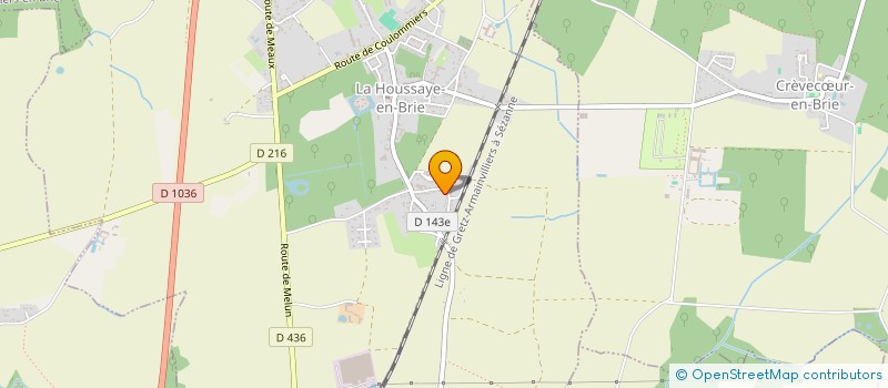 localisation de l'entreprise MONSIEUR CHRISTOPHE FRISCOURT  LA HOUSSAYE-EN-BRIE