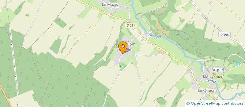 localisation de l'entreprise MONSIEUR CHRISTOPHE FROISSART  SAINT-AUBIN-RIVIERE