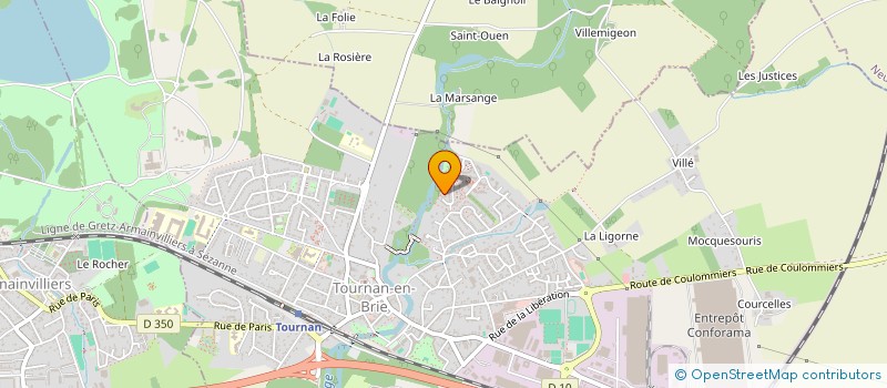 localisation de l'entreprise MONSIEUR CHRISTOPHE FROMENT  TOURNAN-EN-BRIE