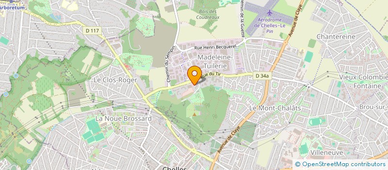 localisation de l'entreprise MONSIEUR CHRISTOPHE FROTTIN  CHELLES