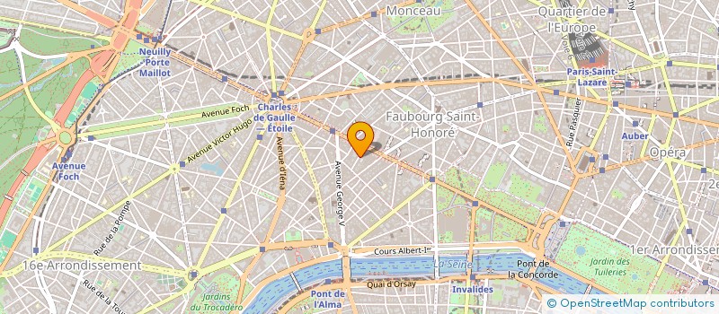 localisation de l'entreprise MONSIEUR CHRISTOPHE FROUIN  PARIS