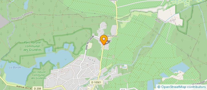 localisation de l'entreprise MONSIEUR CHRISTOPHE FRULIO  ARSAC