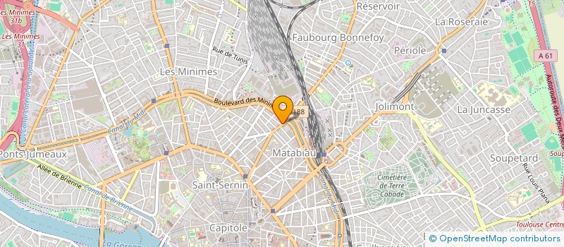 localisation de l'entreprise MONSIEUR CHRISTOPHE FULGENCE à TOULOUSE