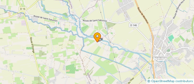 localisation de l'entreprise MONSIEUR CHRISTOPHE FUNKE  VELLERON