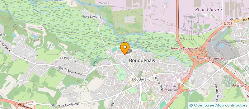 localisation de l'entreprise MONSIEUR CHRISTOPHE FURLAN à BOUGUENAIS