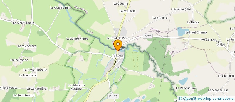 localisation de l'entreprise MONSIEUR CHRISTOPHE FUYNEL  BLEVES