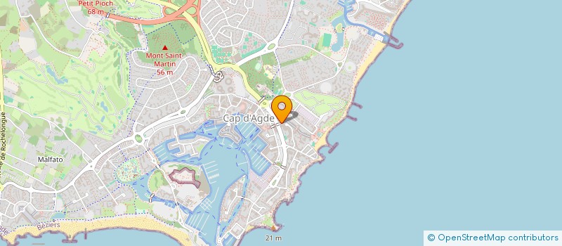 localisation de l'entreprise MONSIEUR CHRISTOPHE GAAG à AGDE