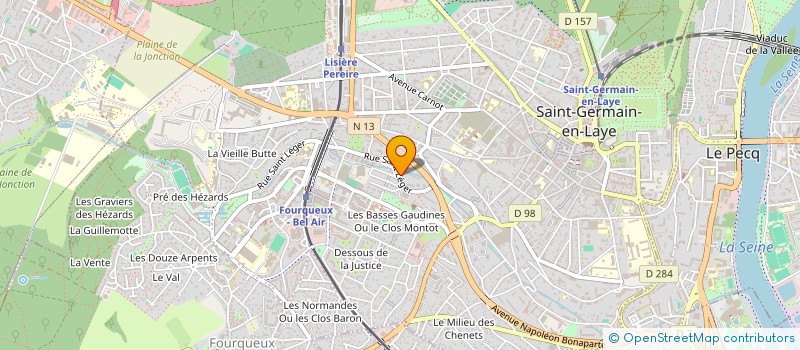 localisation de l'entreprise MONSIEUR CHRISTOPHE GABRIEL  SAINT-GERMAIN-EN-LAYE