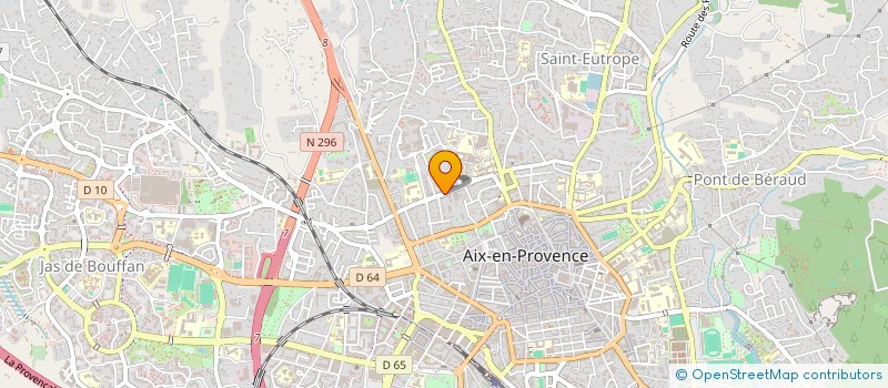 localisation de l'entreprise MONSIEUR CHRISTOPHE GACHET à AIX-EN-PROVENCE
