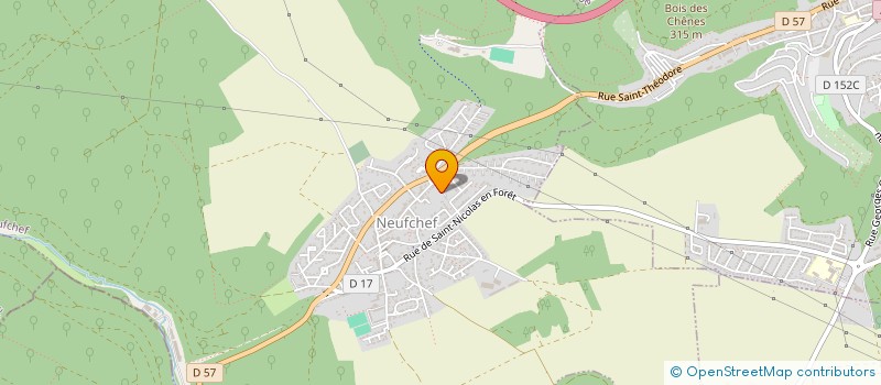 localisation de l'entreprise MONSIEUR CHRISTOPHE GADE  NEUFCHEF