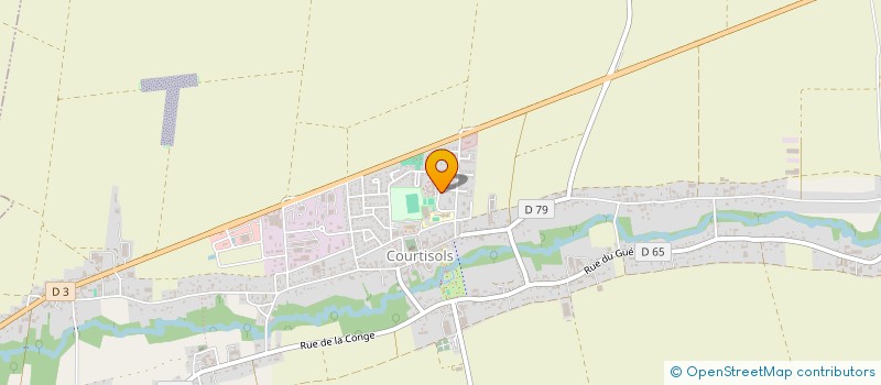 localisation de l'entreprise MONSIEUR CHRISTOPHE GADRET  COURTISOLS