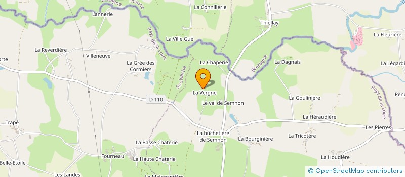 localisation de l'entreprise MONSIEUR CHRISTOPHE GAGNEUX à FERCE