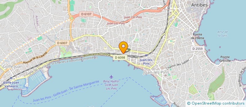 localisation de l'entreprise MONSIEUR CHRISTOPHE GAI  ANTIBES