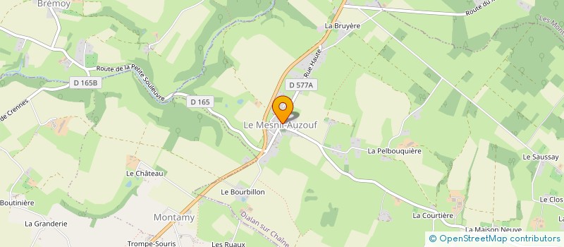 localisation de l'entreprise MONSIEUR CHRISTOPHE GAILLON  DIALAN SUR CHAINE