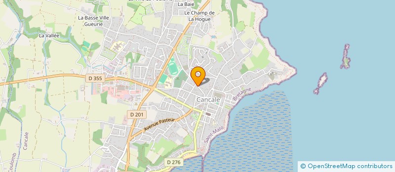 localisation de l'entreprise MONSIEUR CHRISTOPHE GAILLOT à CANCALE