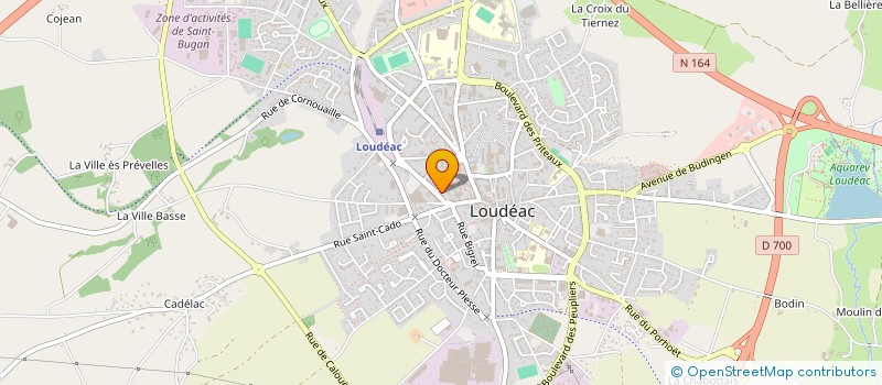 localisation de l'entreprise MONSIEUR CHRISTOPHE GALERNE à LOUDEAC