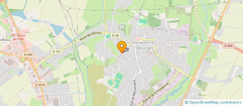 localisation de l'entreprise MONSIEUR CHRISTOPHE GALLIEN  BOURGES