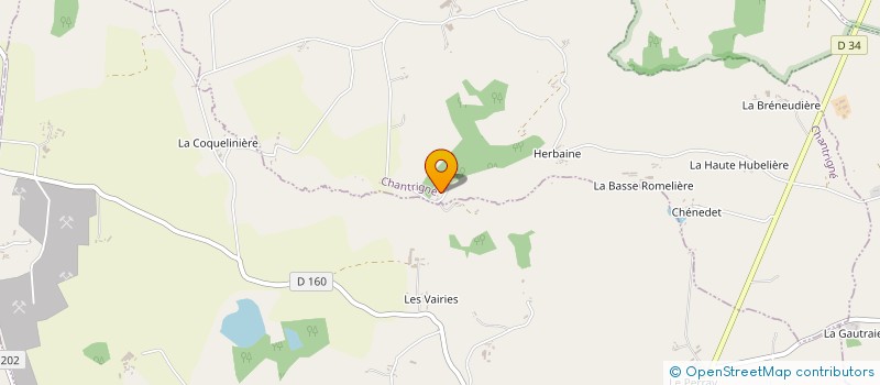 localisation de l'entreprise MONSIEUR CHRISTOPHE GALLIENNE à COUESMES-VAUCE