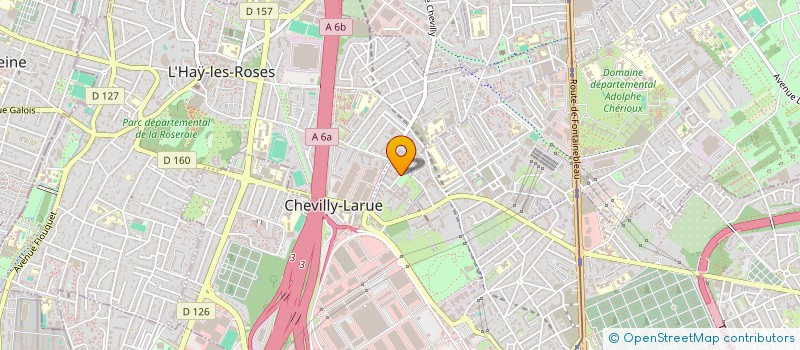 localisation de l'entreprise MONSIEUR CHRISTOPHE GALLOIS  CHEVILLY-LARUE