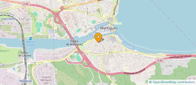 localisation de l'entreprise MONSIEUR CHRISTOPHE GALY à MARTIGUES