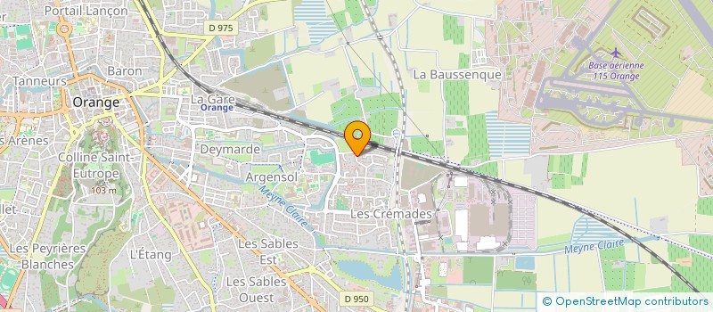 localisation de l'entreprise MONSIEUR CHRISTOPHE GAMBA  ORANGE