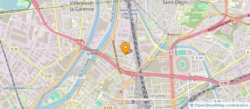 localisation de l'entreprise MONSIEUR CHRISTOPHE GANTOU à SAINT-DENIS