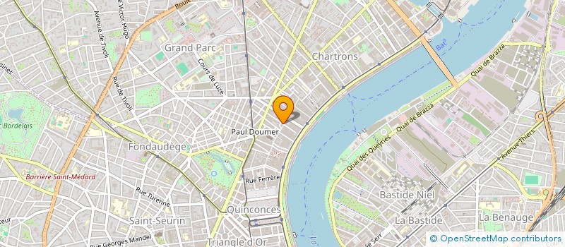 localisation de l'entreprise MONSIEUR CHRISTOPHE GAPS à BORDEAUX