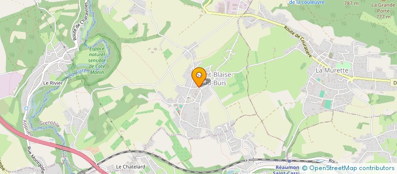 localisation de l'entreprise MONSIEUR CHRISTOPHE GARAMPON  SAINT-BLAISE-DU-BUIS