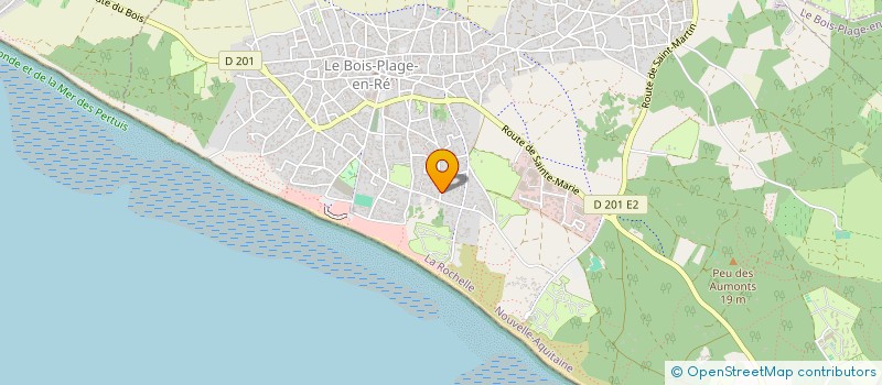 localisation de l'entreprise MONSIEUR CHRISTOPHE GARAND  LE BOIS-PLAGE-EN-RE