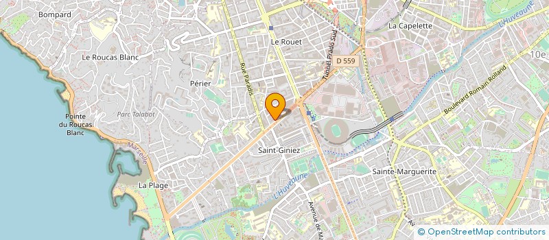 localisation de l'entreprise MONSIEUR CHRISTOPHE GARCIA  MARSEILLE